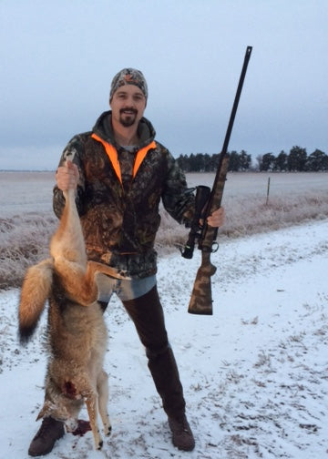 I can’t thank Kenton Industries enough for their great customer service. I took this nice Coyote at 336 yards using my 338 Lapua and your turret! You guys really know your stuff. Thanks again. -Jeff Pangle